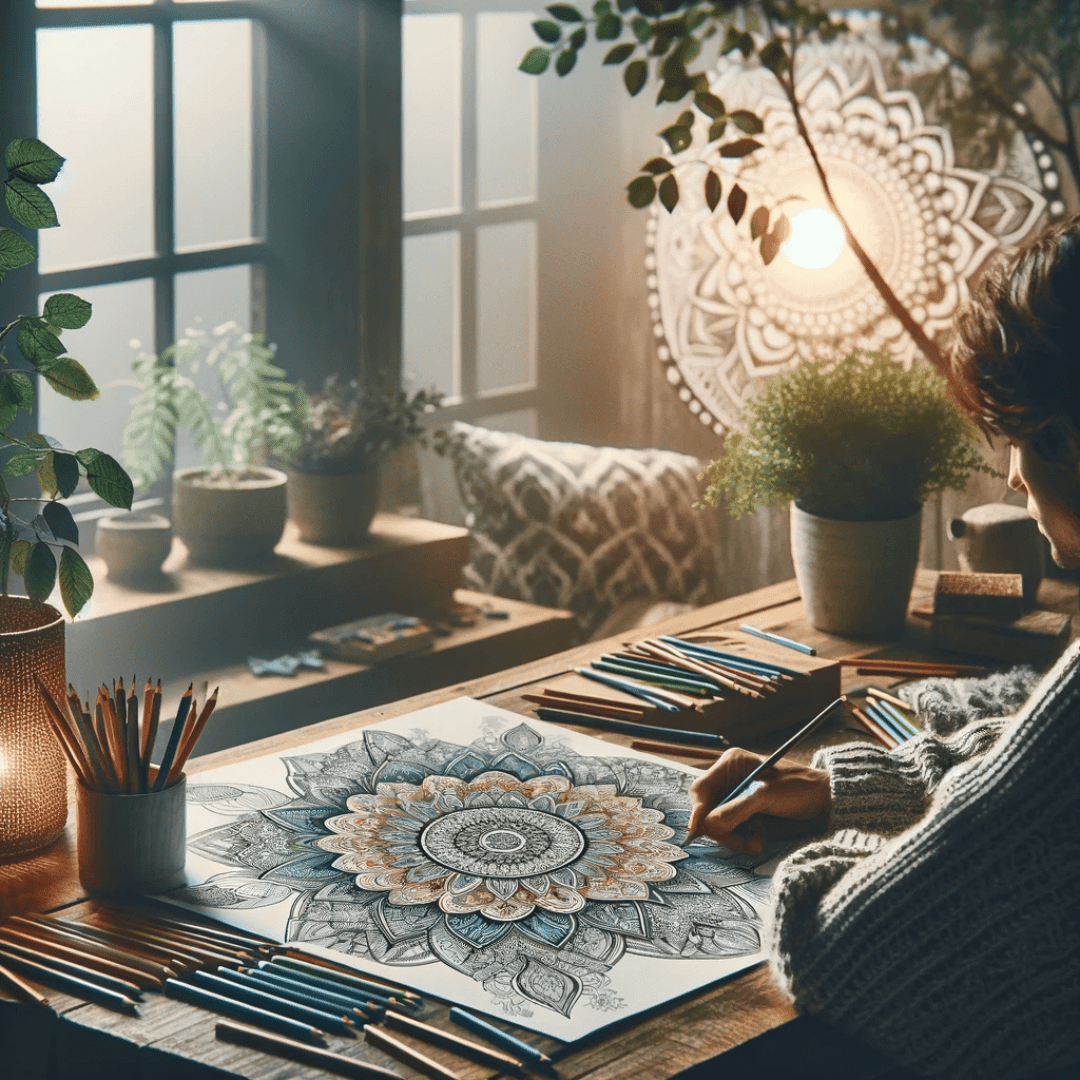 Mandala Mindfulness kleuren