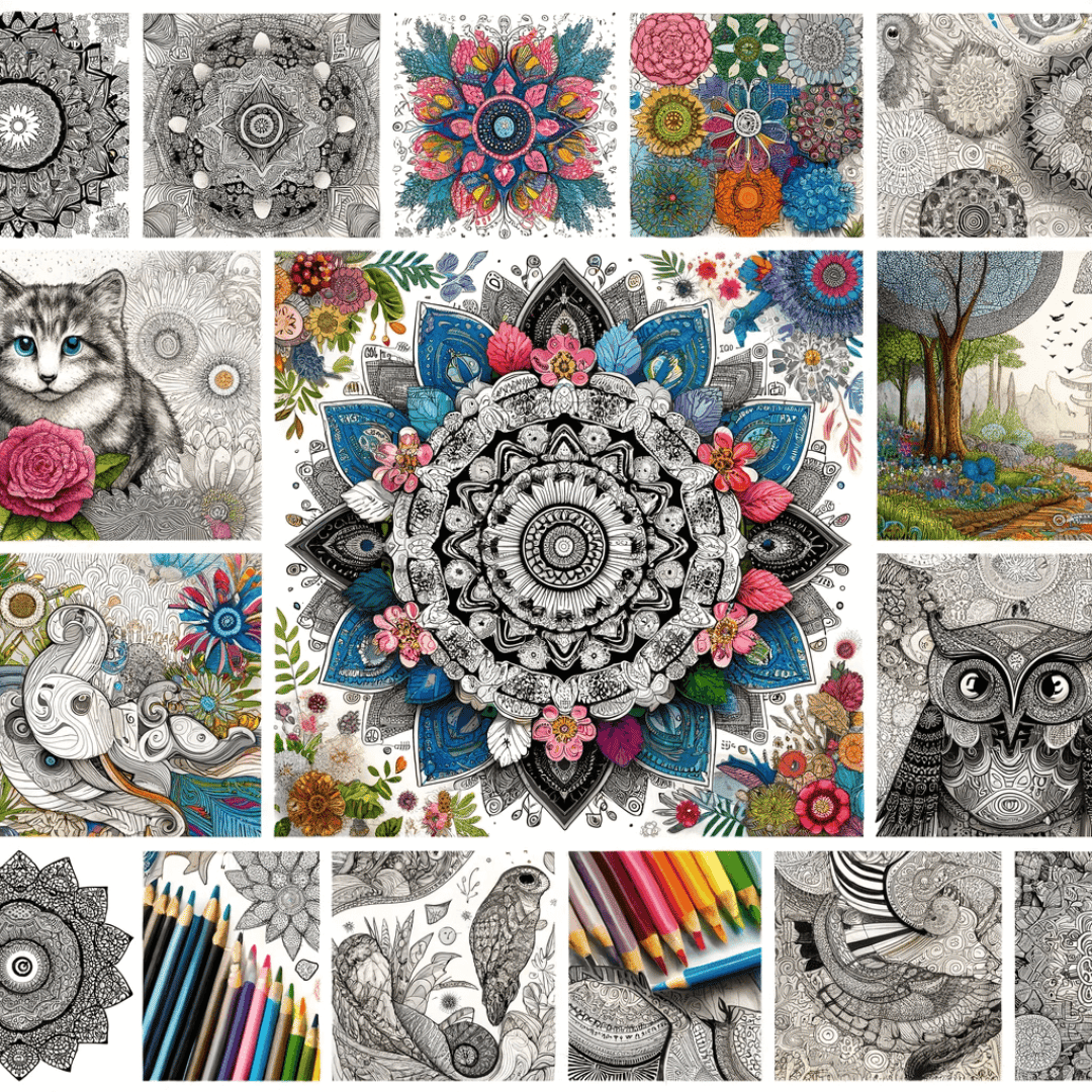 Mandala Mindfulness kleuren